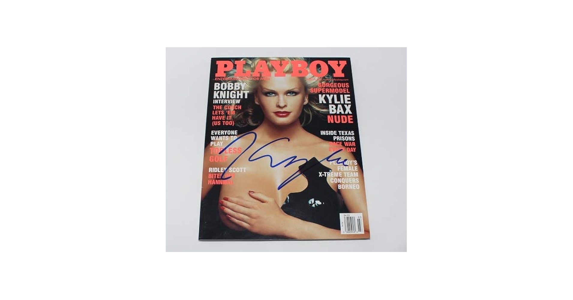 Playmate Reality Star Sexy Kylie Bax Hand Signed Autographed